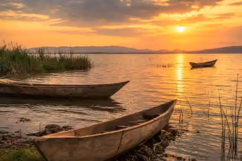 Lake Victoria in western Kenya