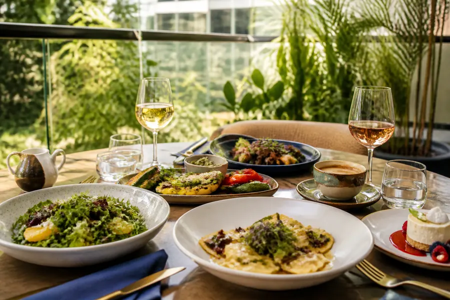 International garden dining in Westlands Nairobi