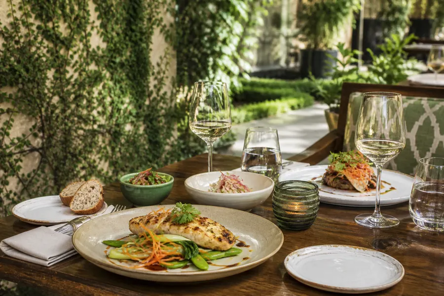 Fusion dining in a Karen Nairobi garden restaurant